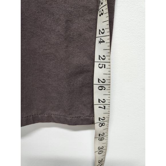 Lafayette 148 Women's Brown/Black Cotton Elastic Stretchy Skinny Pants, Size Sm - Picture 5 of 9